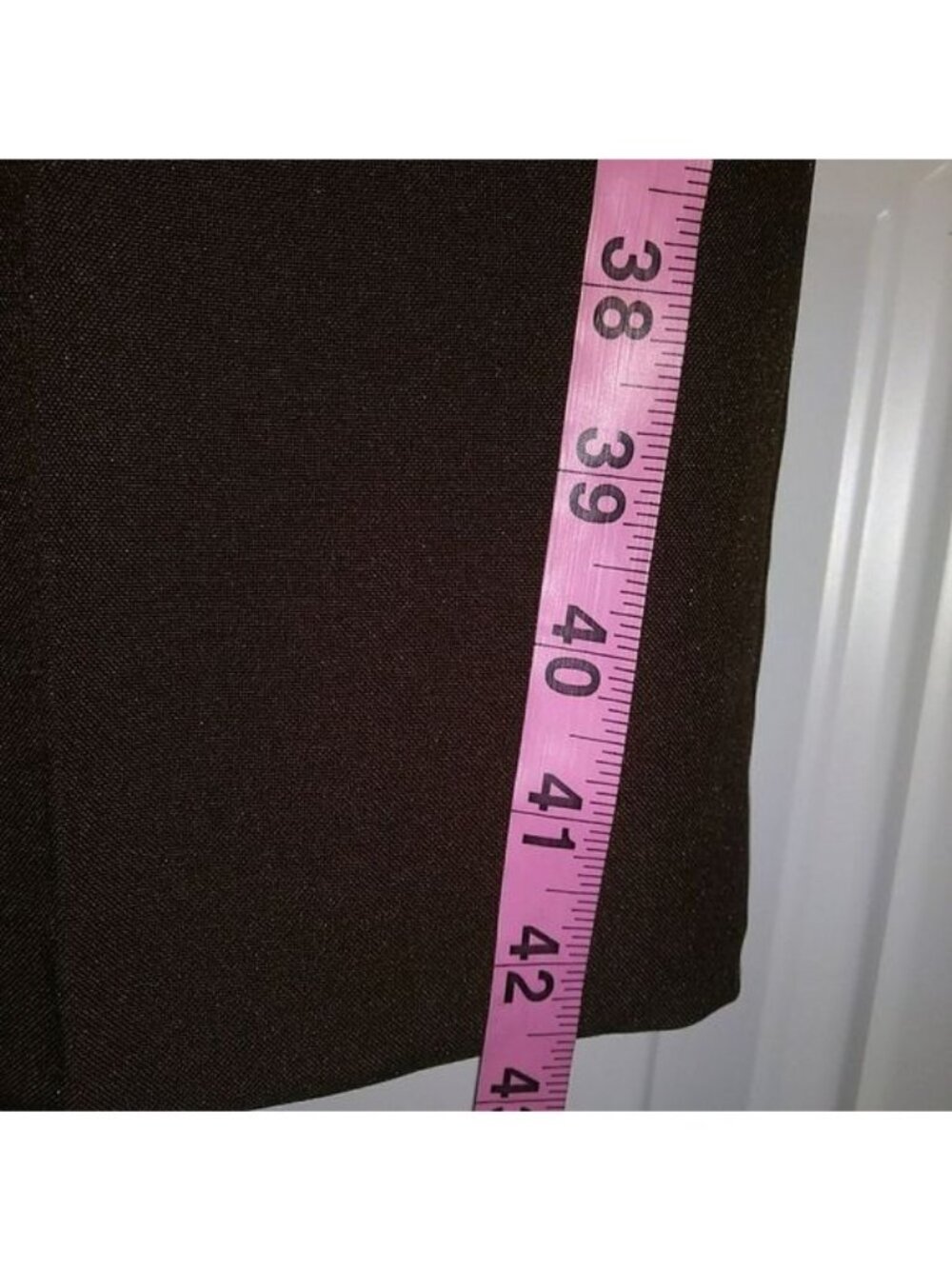 White Stag Brown Straight Leg Dress Pants Size 12 Lagenlook Preppy - Picture 10 of 13